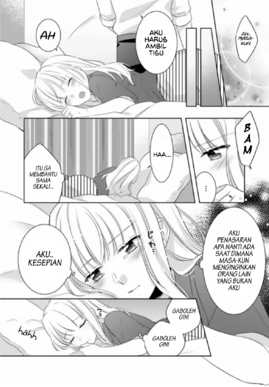 Kekkon made Ecchi wa Kinshi!?: Nengan no Shoya o Mukaeta Futari no Ohanashi. Chapter 3 - halaman 18