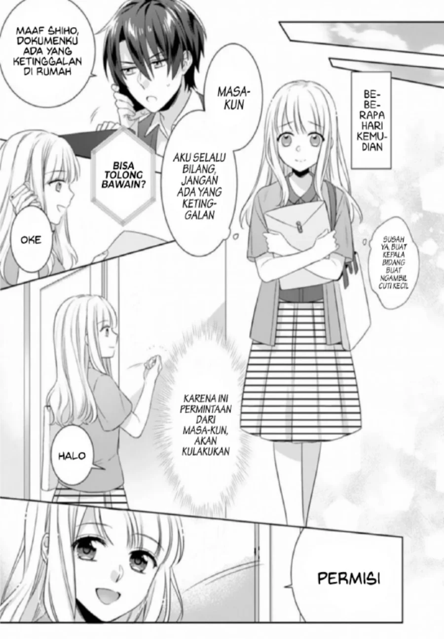 Kekkon made Ecchi wa Kinshi!?: Nengan no Shoya o Mukaeta Futari no Ohanashi. Chapter 3 - halaman 24