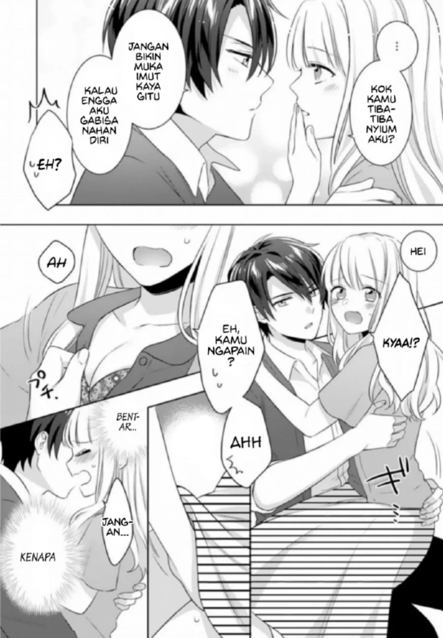 Kekkon made Ecchi wa Kinshi!?: Nengan no Shoya o Mukaeta Futari no Ohanashi. Chapter 3 - halaman 3