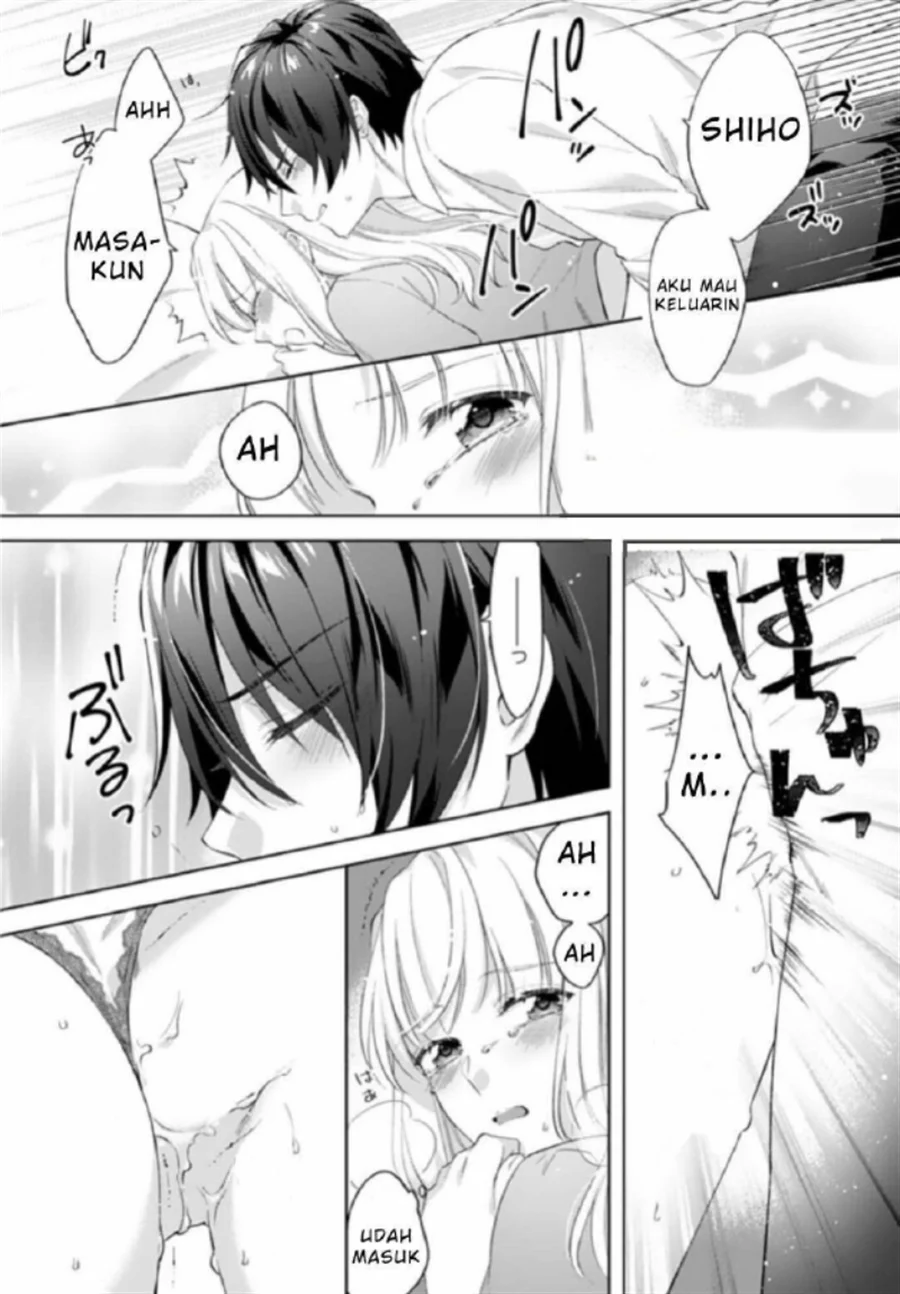 Kekkon made Ecchi wa Kinshi!?: Nengan no Shoya o Mukaeta Futari no Ohanashi. Chapter 4 - halaman 13