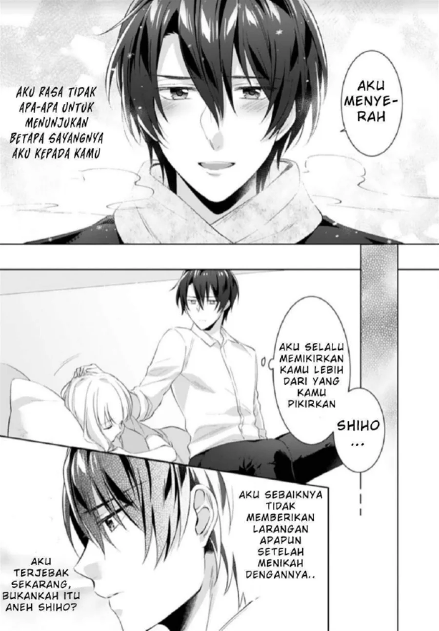 Kekkon made Ecchi wa Kinshi!?: Nengan no Shoya o Mukaeta Futari no Ohanashi. Chapter 4 - halaman 18
