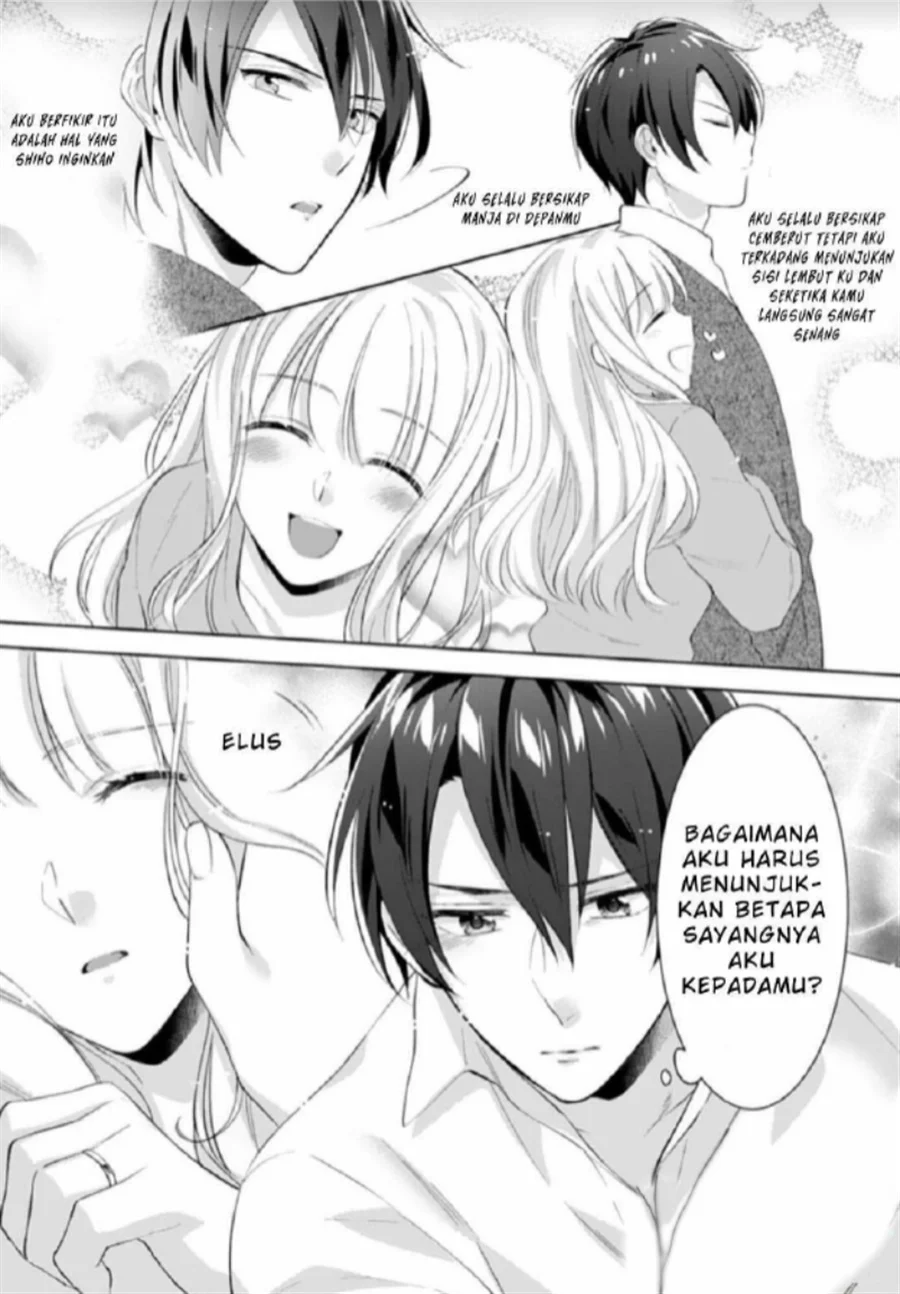 Kekkon made Ecchi wa Kinshi!?: Nengan no Shoya o Mukaeta Futari no Ohanashi. Chapter 4 - halaman 19