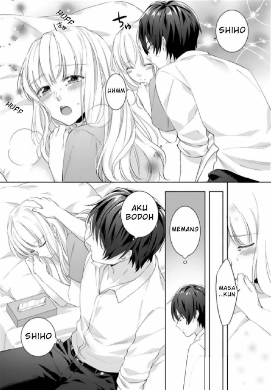 Kekkon made Ecchi wa Kinshi!?: Nengan no Shoya o Mukaeta Futari no Ohanashi. Chapter 4 - halaman 21
