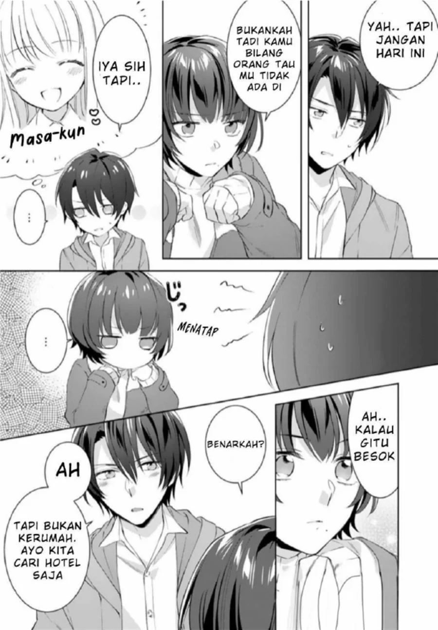Kekkon made Ecchi wa Kinshi!?: Nengan no Shoya o Mukaeta Futari no Ohanashi. Chapter 4 - halaman 25