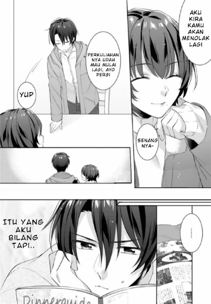 Kekkon made Ecchi wa Kinshi!?: Nengan no Shoya o Mukaeta Futari no Ohanashi. Chapter 4 - halaman 26