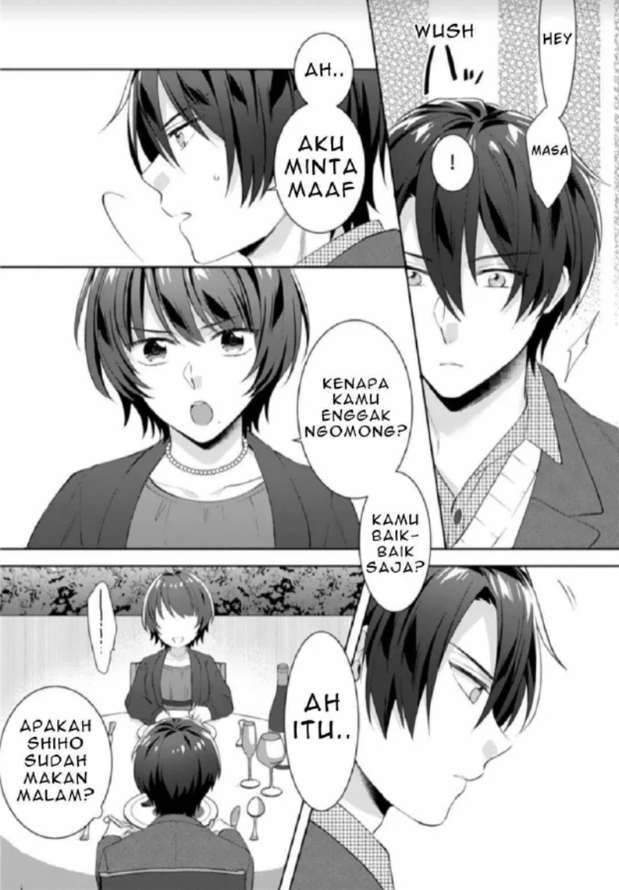Kekkon made Ecchi wa Kinshi!?: Nengan no Shoya o Mukaeta Futari no Ohanashi. Chapter 4 - halaman 7
