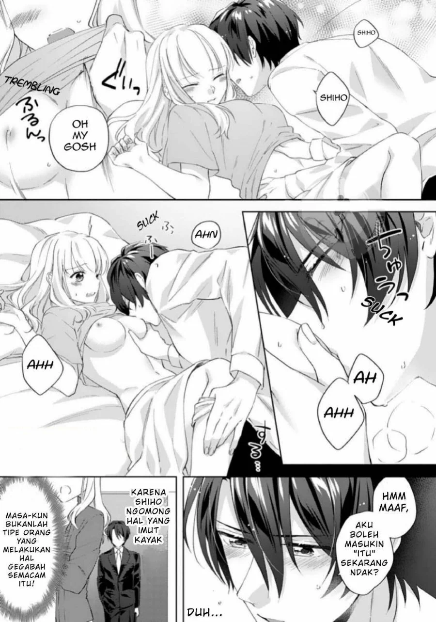 Kekkon made Ecchi wa Kinshi!?: Nengan no Shoya o Mukaeta Futari no Ohanashi. Chapter 5 - halaman 20