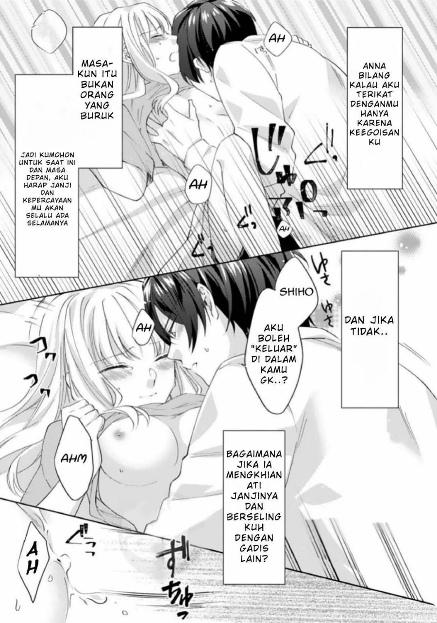 Kekkon made Ecchi wa Kinshi!?: Nengan no Shoya o Mukaeta Futari no Ohanashi. Chapter 5 - halaman 22