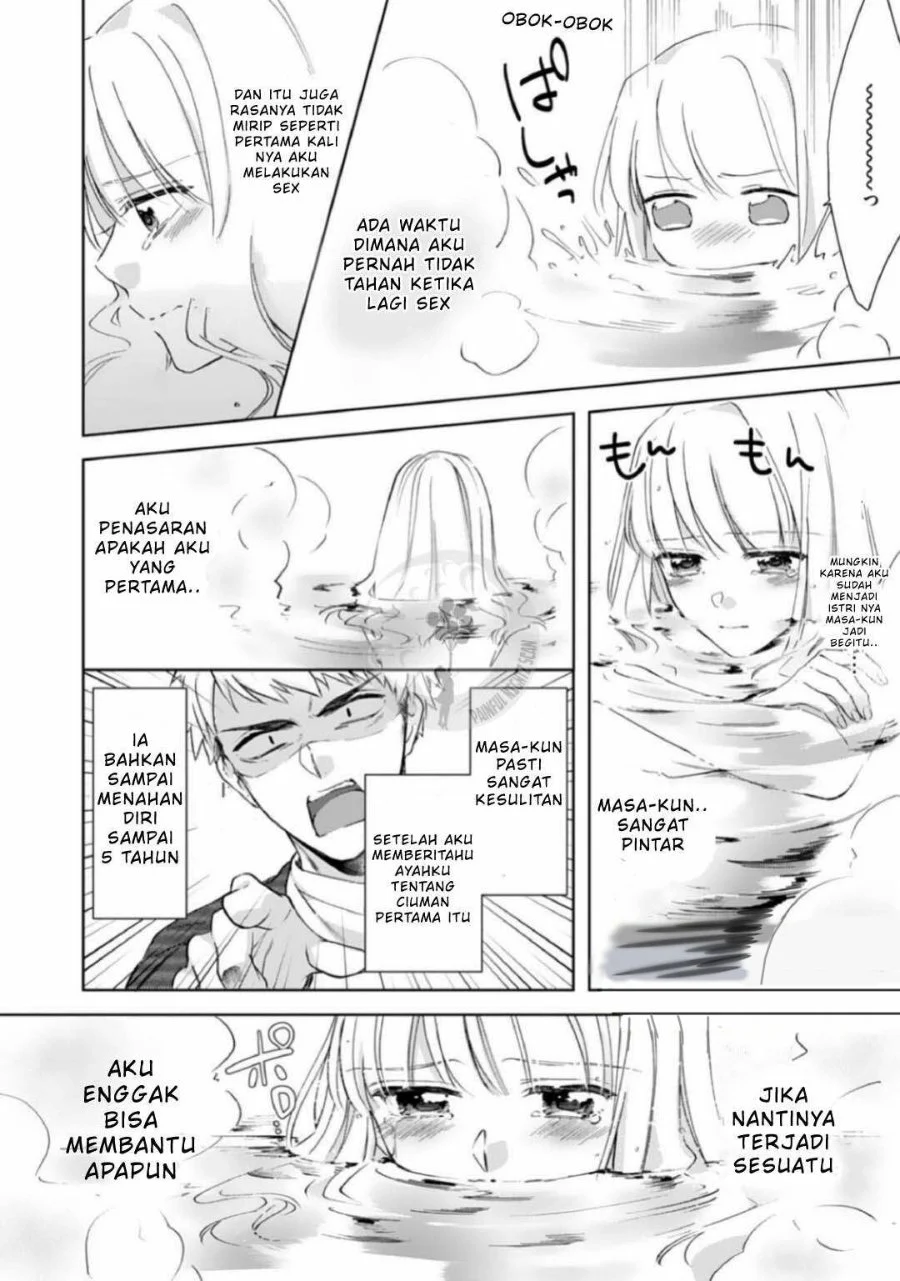 Kekkon made Ecchi wa Kinshi!?: Nengan no Shoya o Mukaeta Futari no Ohanashi. Chapter 5 - halaman 5