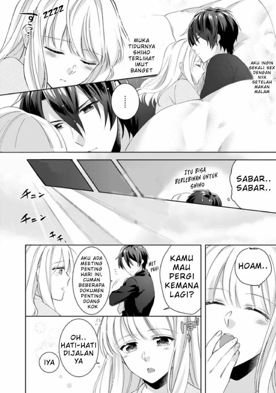 Kekkon made Ecchi wa Kinshi!?: Nengan no Shoya o Mukaeta Futari no Ohanashi. Chapter 5 - halaman 7