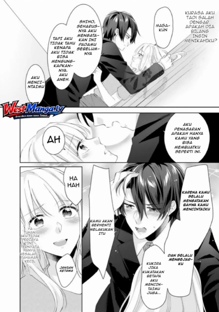 Kekkon made Ecchi wa Kinshi!?: Nengan no Shoya o Mukaeta Futari no Ohanashi. Chapter 6 - halaman 21