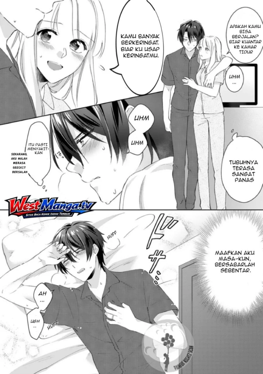 Kekkon made Ecchi wa Kinshi!?: Nengan no Shoya o Mukaeta Futari no Ohanashi. Chapter 7 - halaman 10