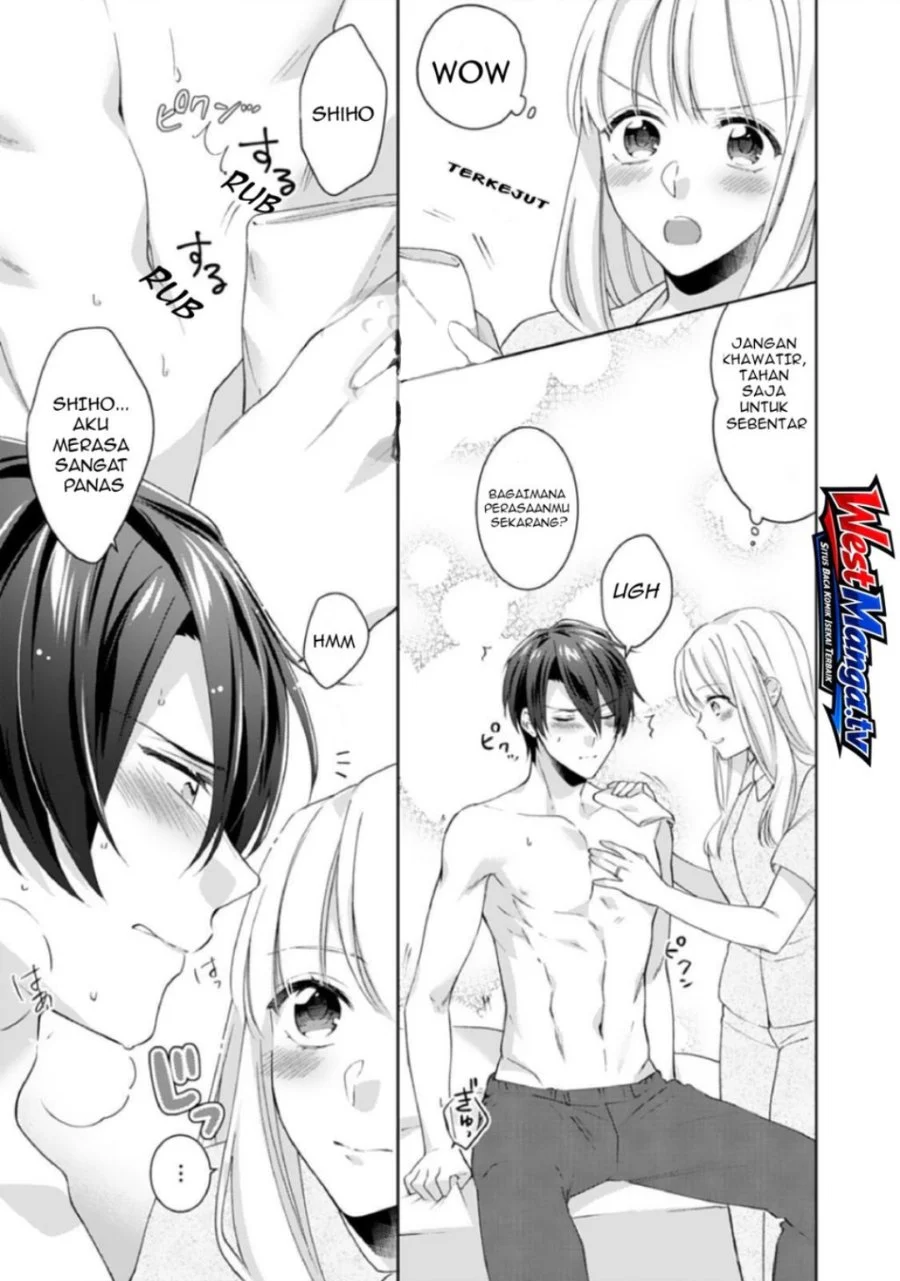 Kekkon made Ecchi wa Kinshi!?: Nengan no Shoya o Mukaeta Futari no Ohanashi. Chapter 7 - halaman 13