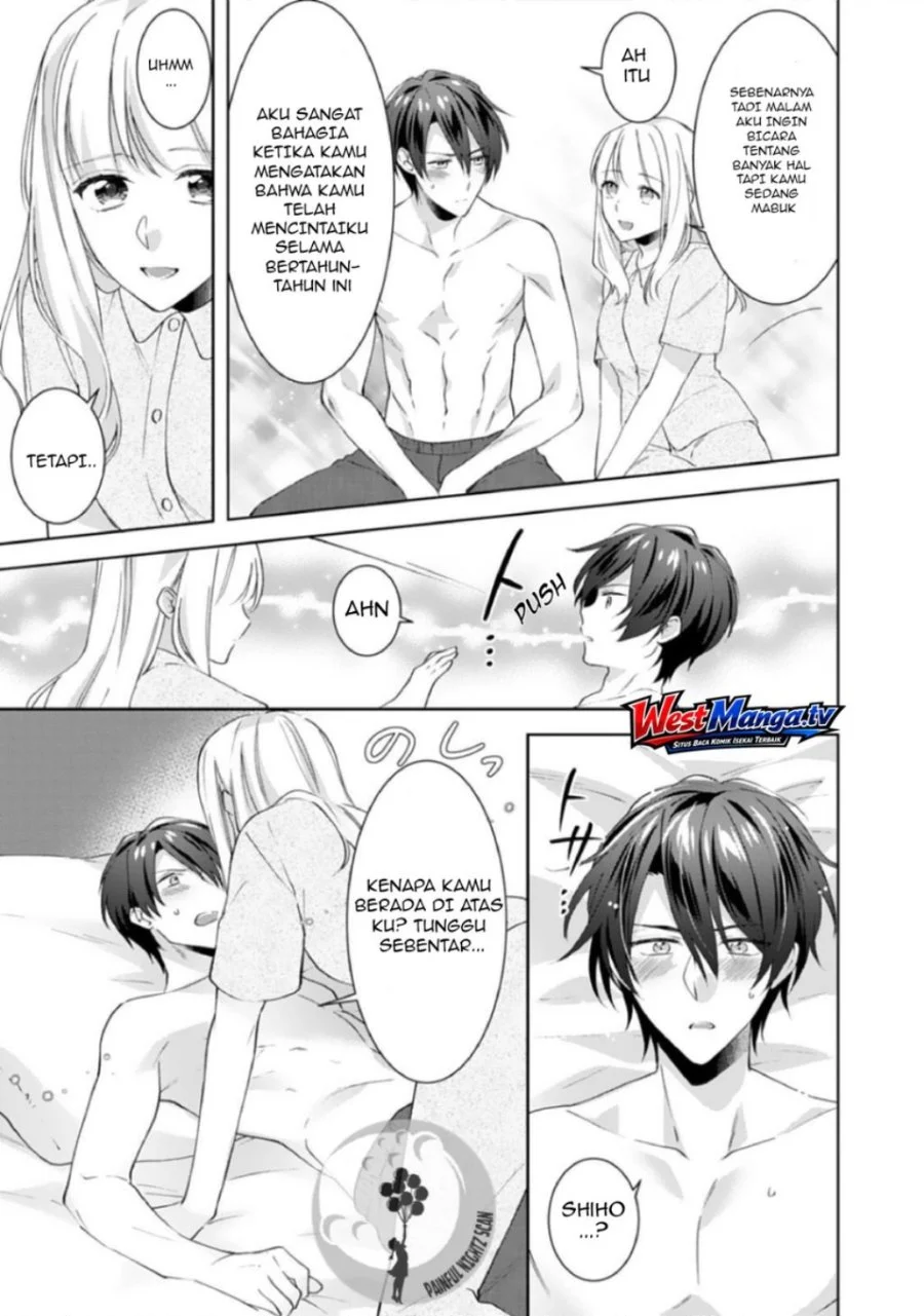 Kekkon made Ecchi wa Kinshi!?: Nengan no Shoya o Mukaeta Futari no Ohanashi. Chapter 7 - halaman 15