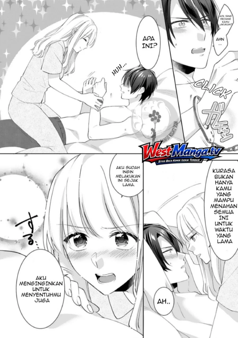 Kekkon made Ecchi wa Kinshi!?: Nengan no Shoya o Mukaeta Futari no Ohanashi. Chapter 7 - halaman 16