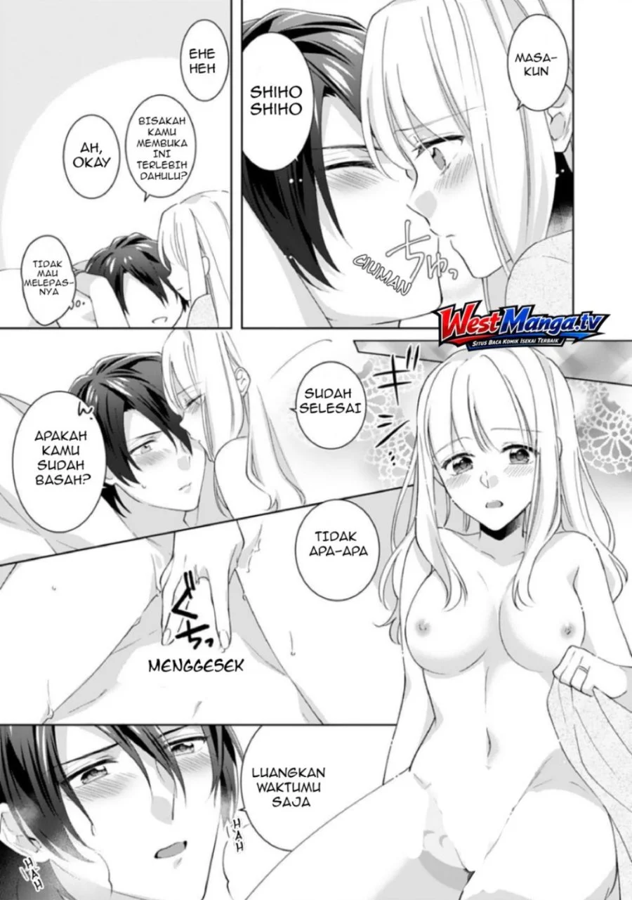 Kekkon made Ecchi wa Kinshi!?: Nengan no Shoya o Mukaeta Futari no Ohanashi. Chapter 7 - halaman 21