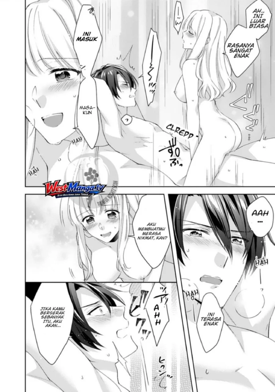 Kekkon made Ecchi wa Kinshi!?: Nengan no Shoya o Mukaeta Futari no Ohanashi. Chapter 7 - halaman 22