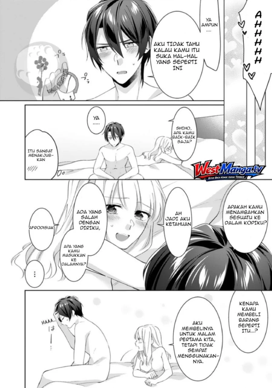 Kekkon made Ecchi wa Kinshi!?: Nengan no Shoya o Mukaeta Futari no Ohanashi. Chapter 7 - halaman 26
