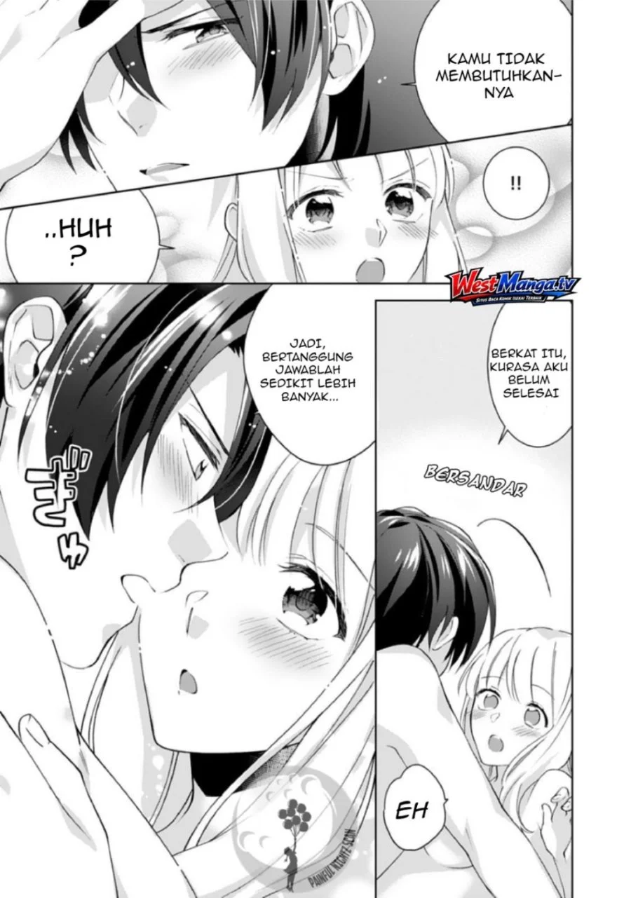 Kekkon made Ecchi wa Kinshi!?: Nengan no Shoya o Mukaeta Futari no Ohanashi. Chapter 7 - halaman 27