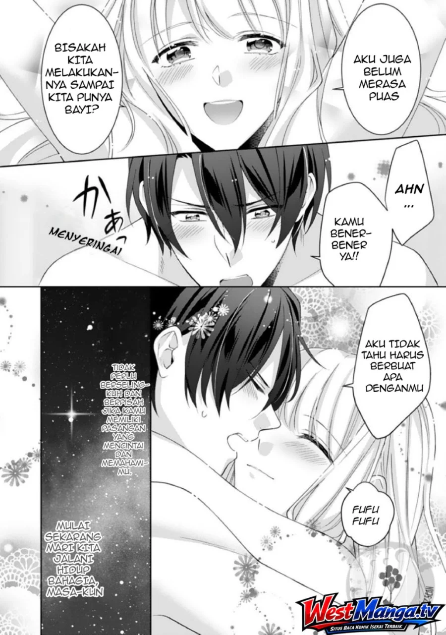 Kekkon made Ecchi wa Kinshi!?: Nengan no Shoya o Mukaeta Futari no Ohanashi. Chapter 7 - halaman 28