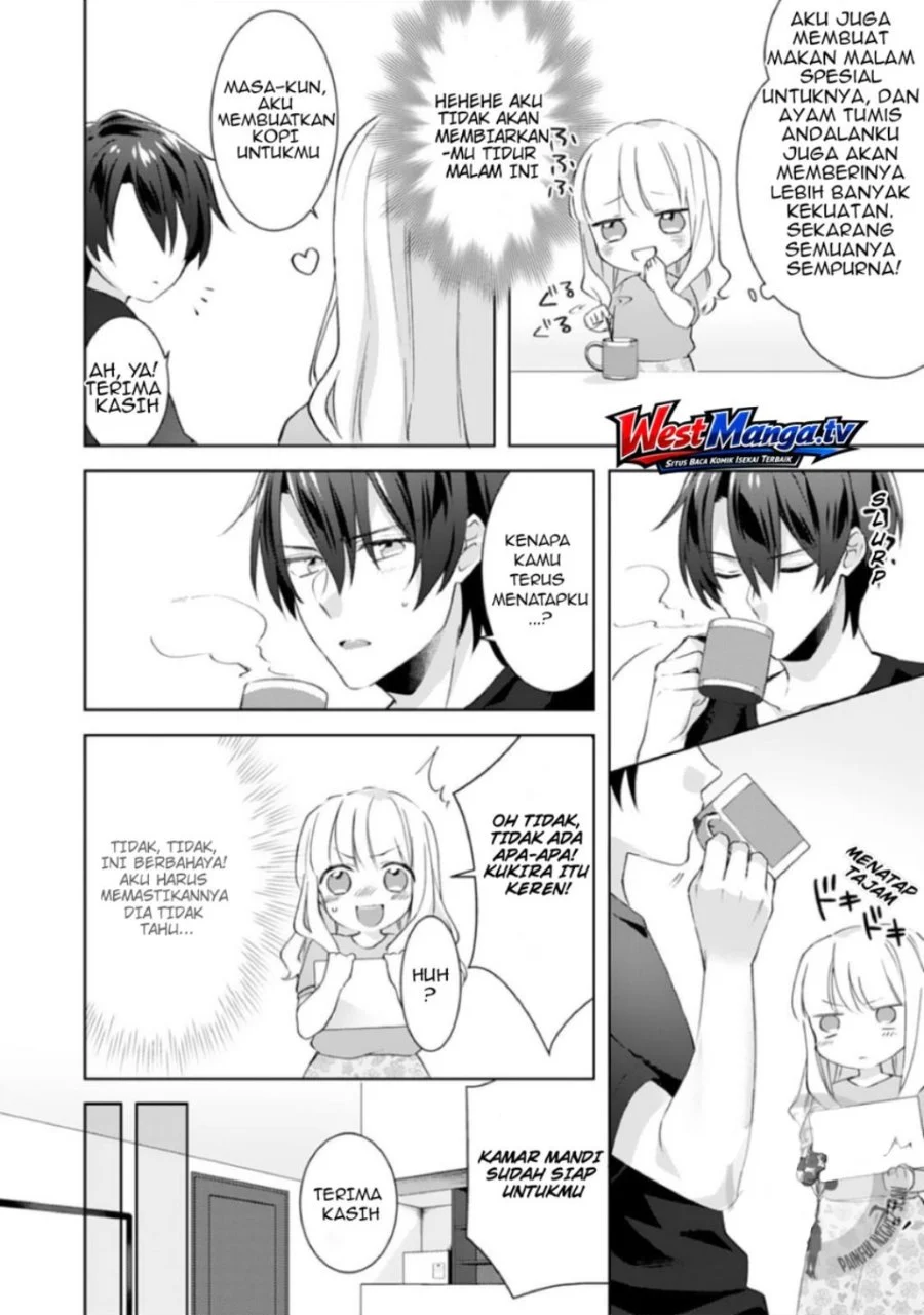 Kekkon made Ecchi wa Kinshi!?: Nengan no Shoya o Mukaeta Futari no Ohanashi. Chapter 7 - halaman 8