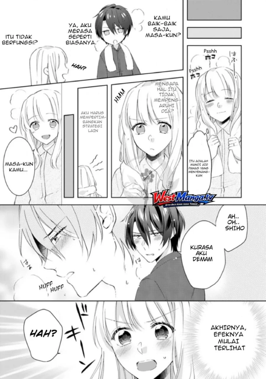 Kekkon made Ecchi wa Kinshi!?: Nengan no Shoya o Mukaeta Futari no Ohanashi. Chapter 7 - halaman 9