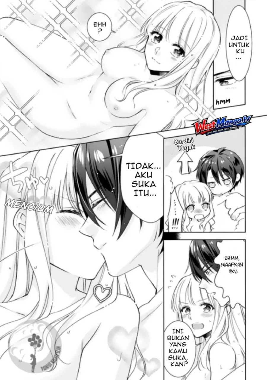Kekkon made Ecchi wa Kinshi!?: Nengan no Shoya o Mukaeta Futari no Ohanashi. Chapter 8 - halaman 15