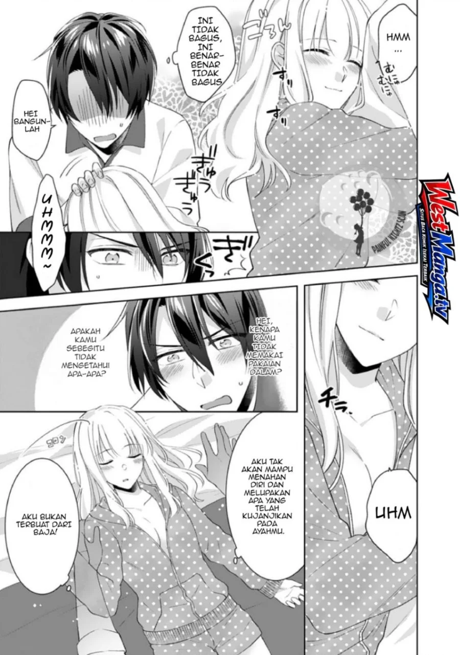 Kekkon made Ecchi wa Kinshi!?: Nengan no Shoya o Mukaeta Futari no Ohanashi. Chapter 8 - halaman 5