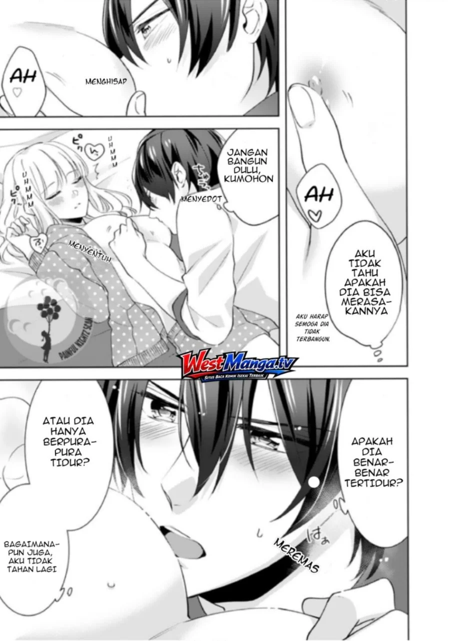 Kekkon made Ecchi wa Kinshi!?: Nengan no Shoya o Mukaeta Futari no Ohanashi. Chapter 8 - halaman 7