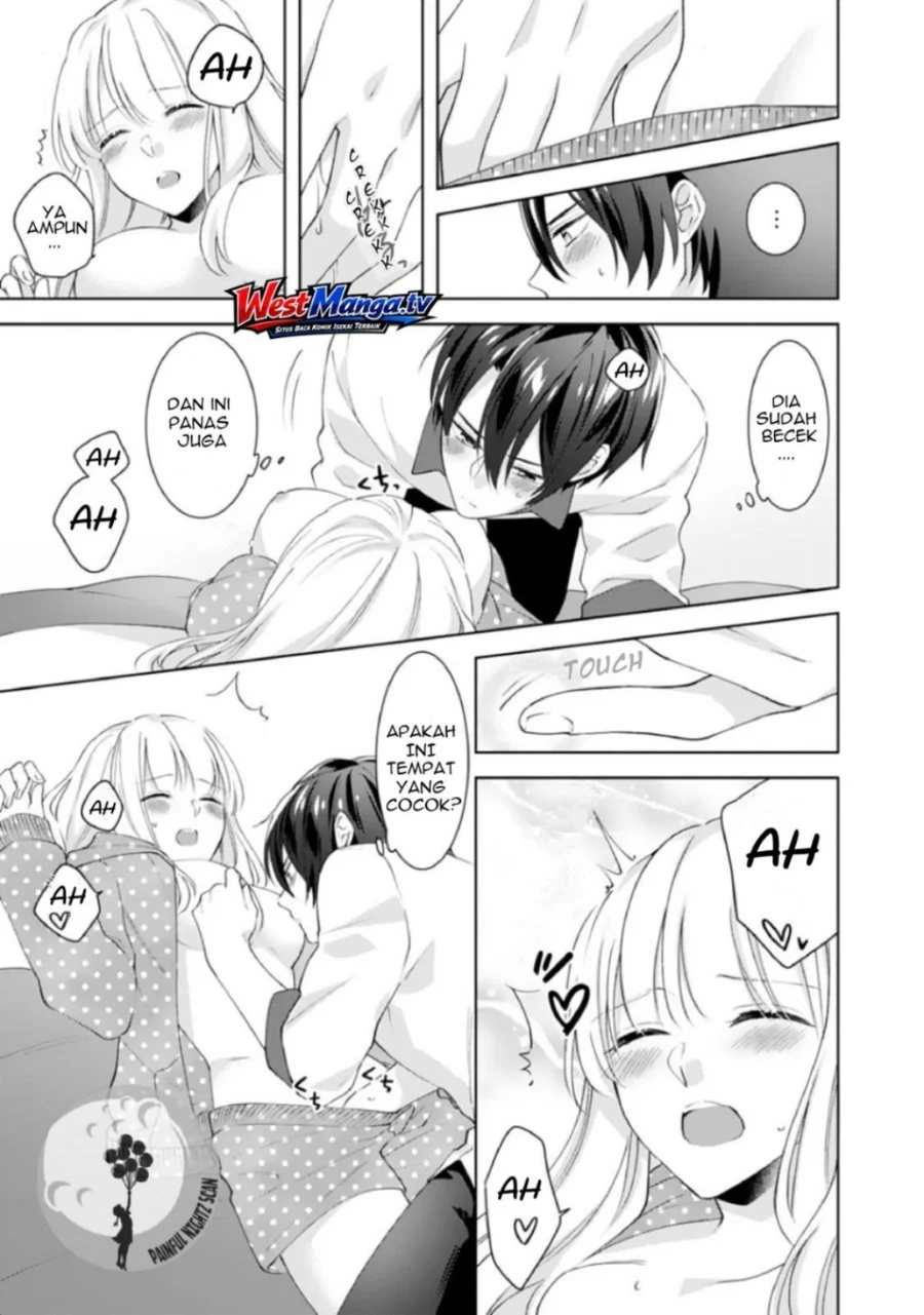 Kekkon made Ecchi wa Kinshi!?: Nengan no Shoya o Mukaeta Futari no Ohanashi. Chapter 8 - halaman 9