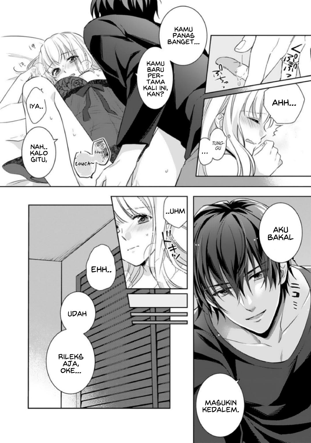 Kekkon made Ecchi wa Kinshi!?: Nengan no Shoya wo Makaeta Futari no Ohanashi. Chapter 1 - halaman 24