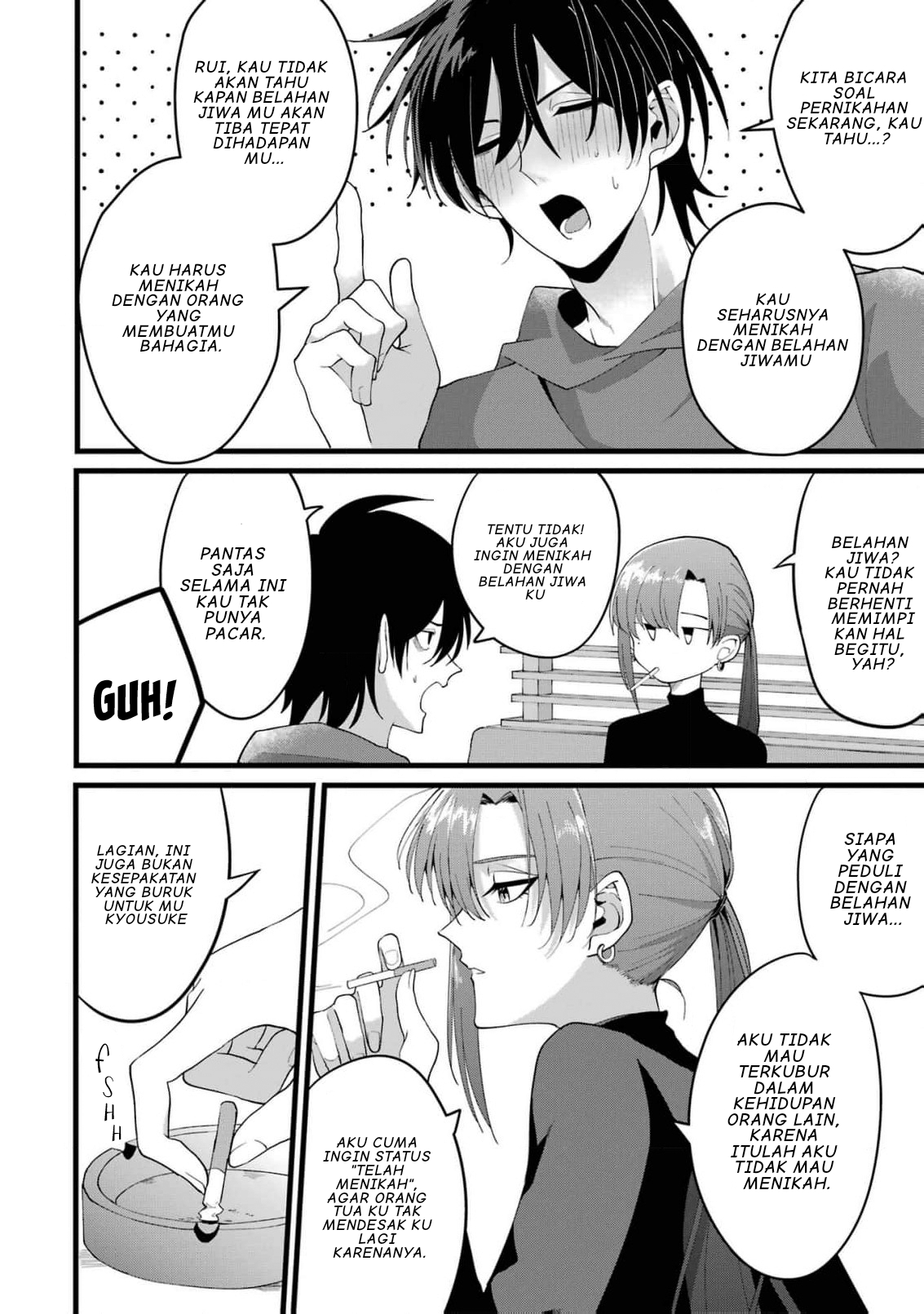Kekkon Shiyou. Rikon Zentei de. Chapter 1 - halaman 8