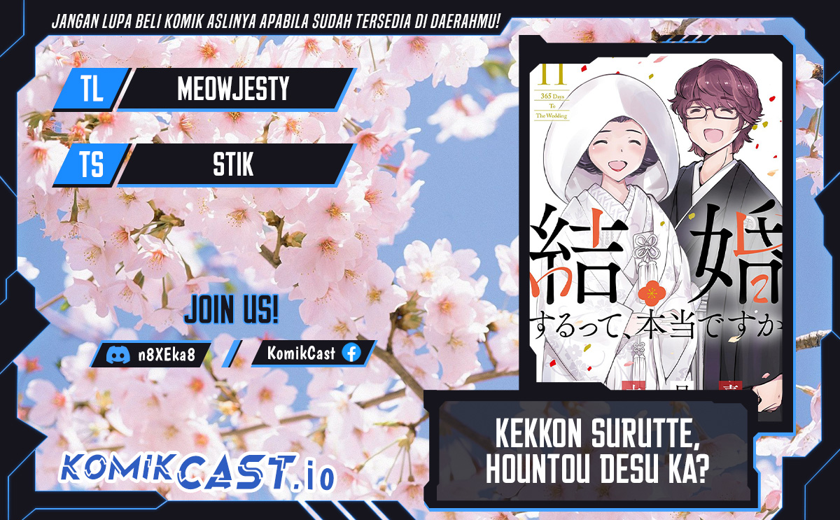 Kekkon suru tte, Hontou desu ka Chapter 110 - halaman 1