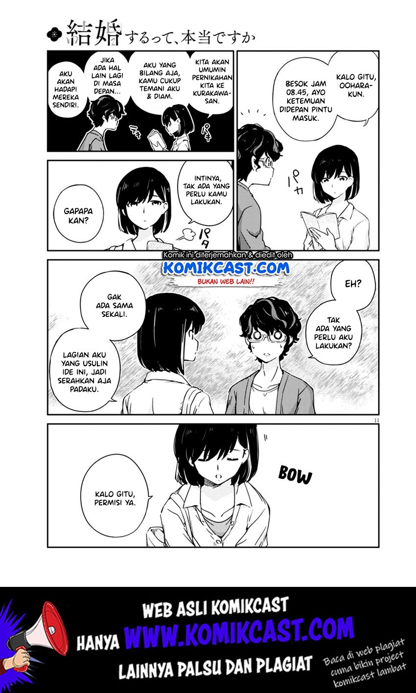 Kekkon suru tte, Hontou desu ka Chapter 2 - halaman 12