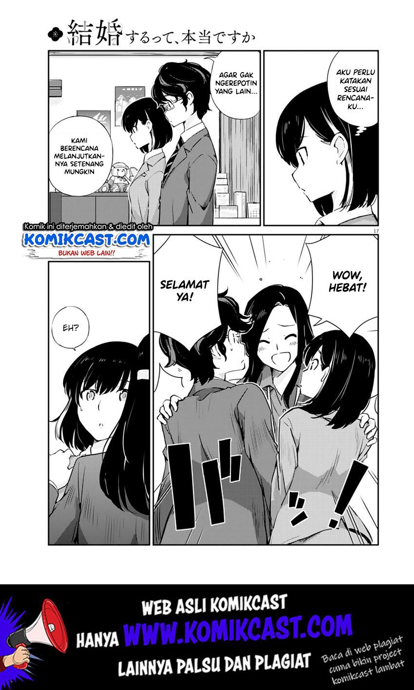 Kekkon suru tte, Hontou desu ka Chapter 2 - halaman 18