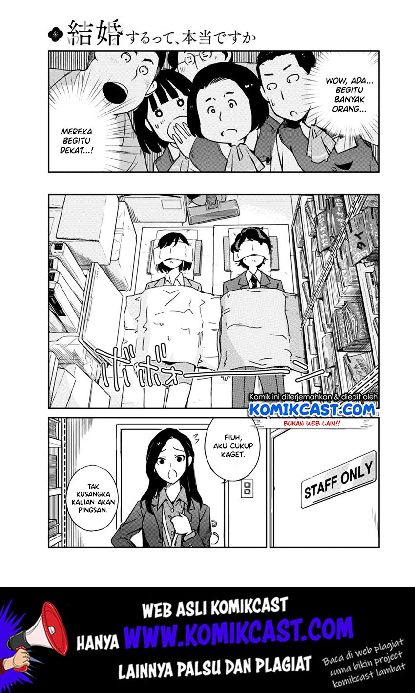 Kekkon suru tte, Hontou desu ka Chapter 2 - halaman 22