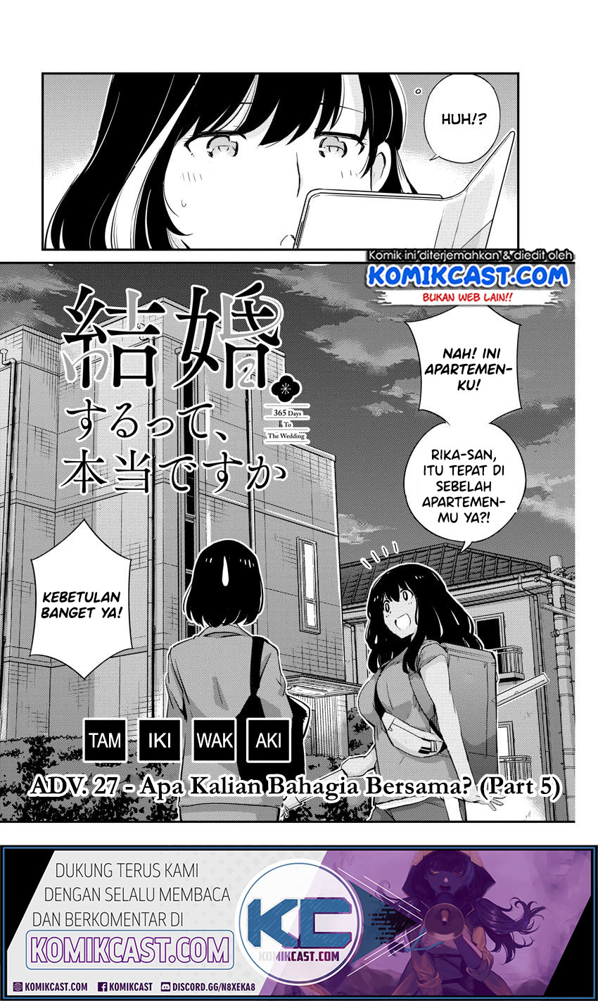 Kekkon suru tte, Hontou desu ka Chapter 27 - halaman 2