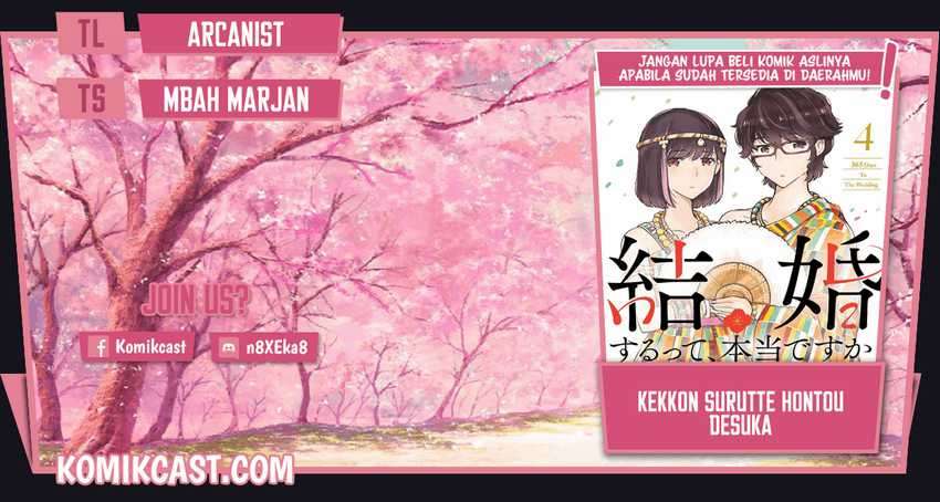 Kekkon suru tte, Hontou desu ka Chapter 40 - halaman 1