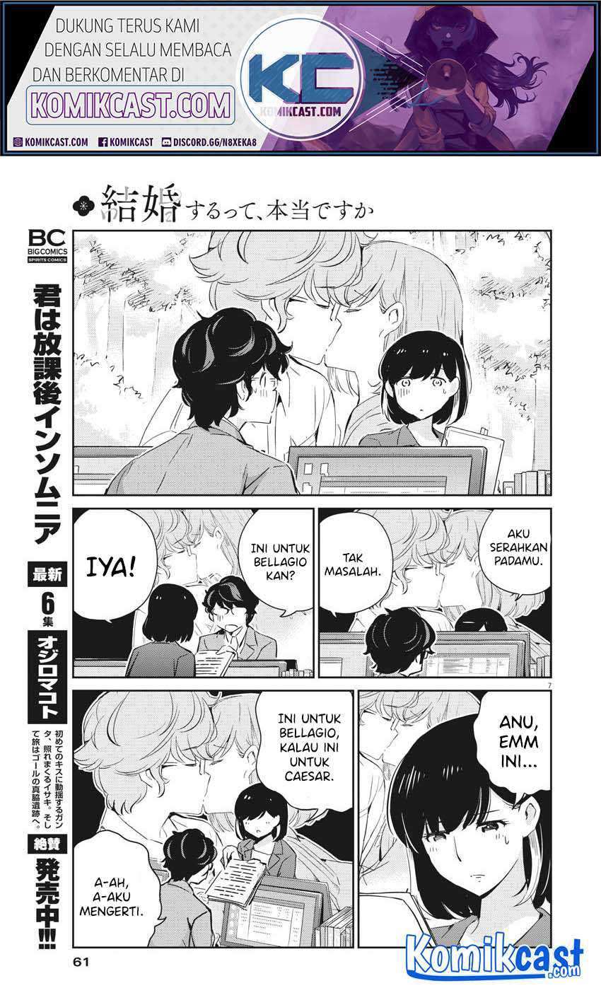 Kekkon suru tte, Hontou desu ka Chapter 40 - halaman 8