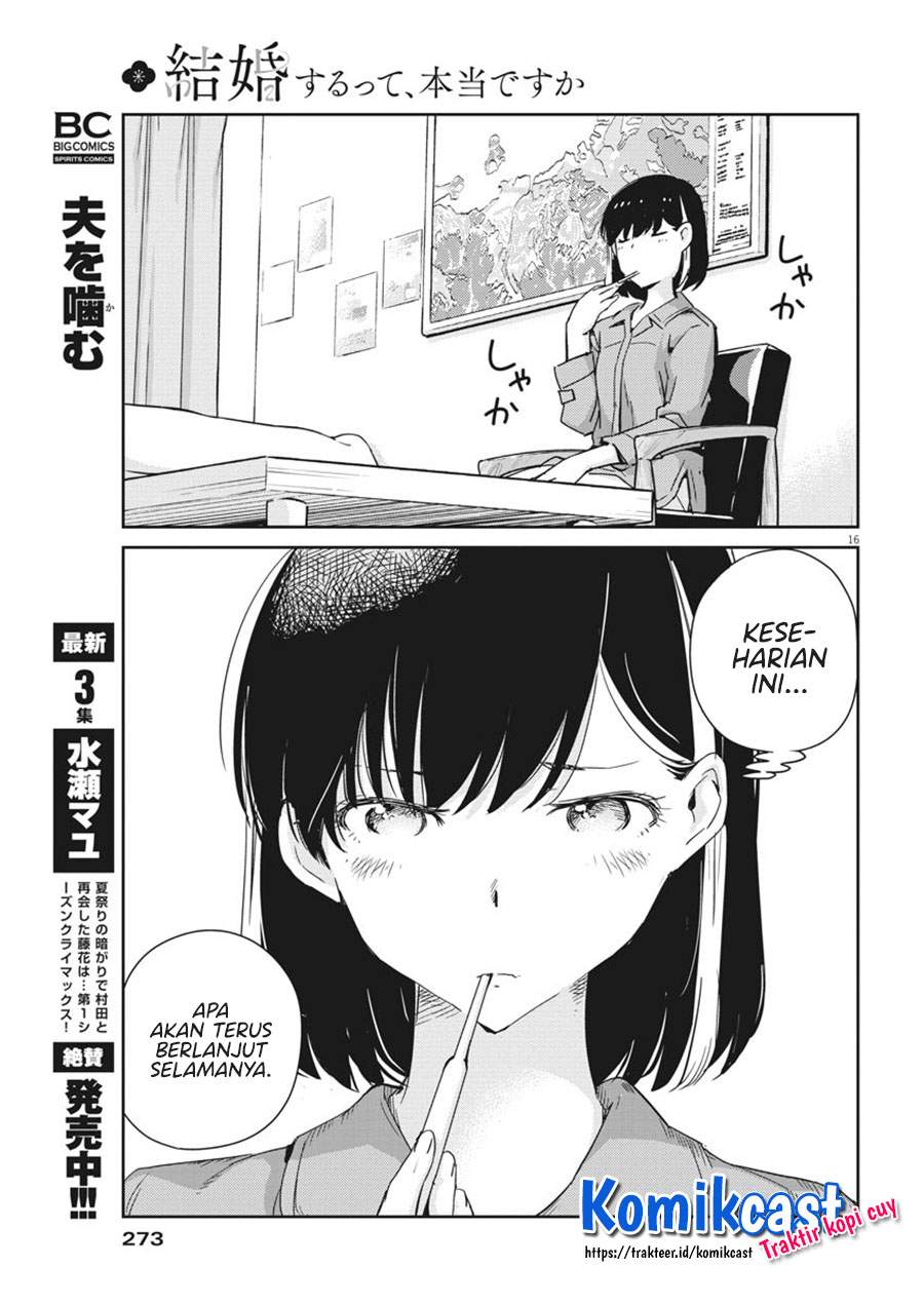 Kekkon suru tte, Hontou desu ka Chapter 43 - halaman 15