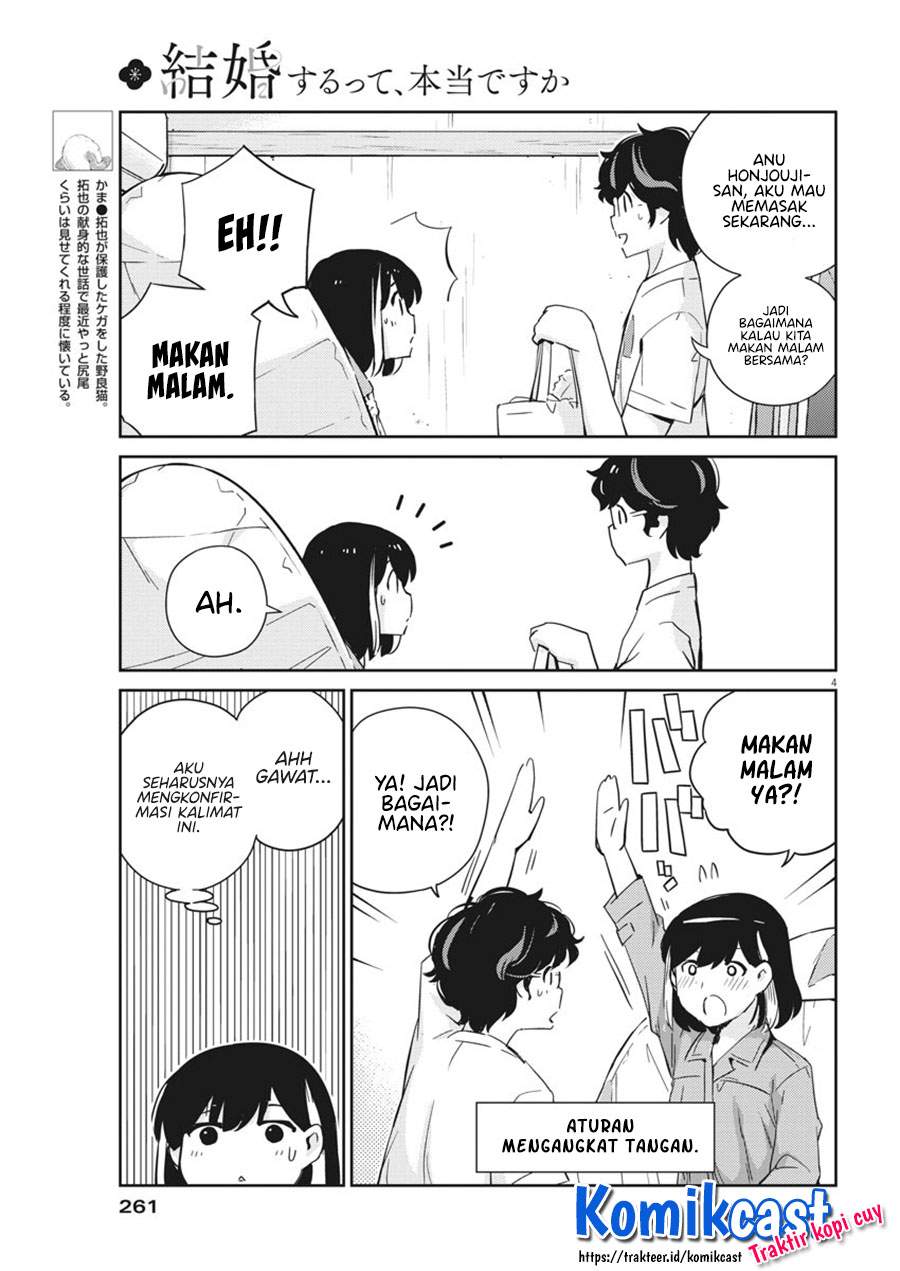 Kekkon suru tte, Hontou desu ka Chapter 43 - halaman 4