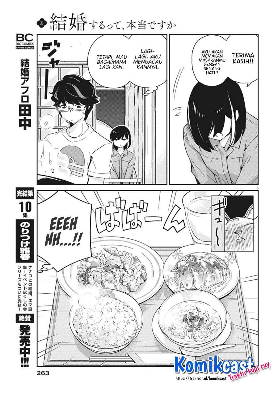 Kekkon suru tte, Hontou desu ka Chapter 43 - halaman 6