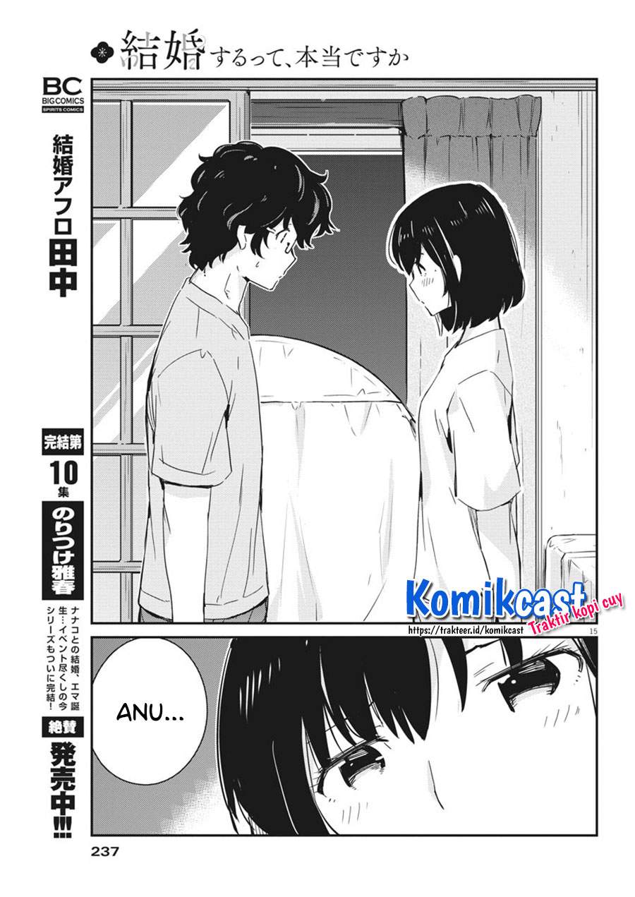 Kekkon suru tte, Hontou desu ka Chapter 44 - halaman 15