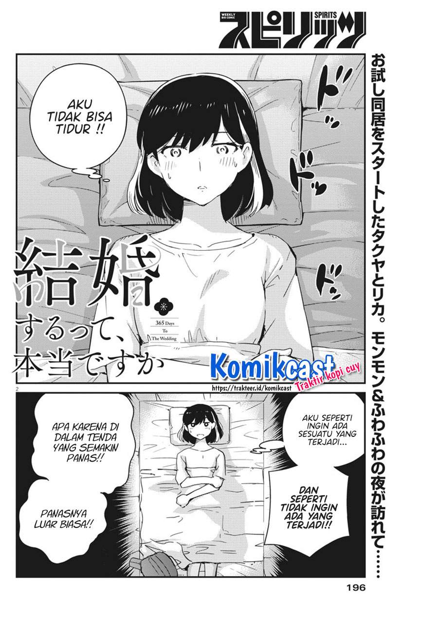 Kekkon suru tte, Hontou desu ka Chapter 45 - halaman 2