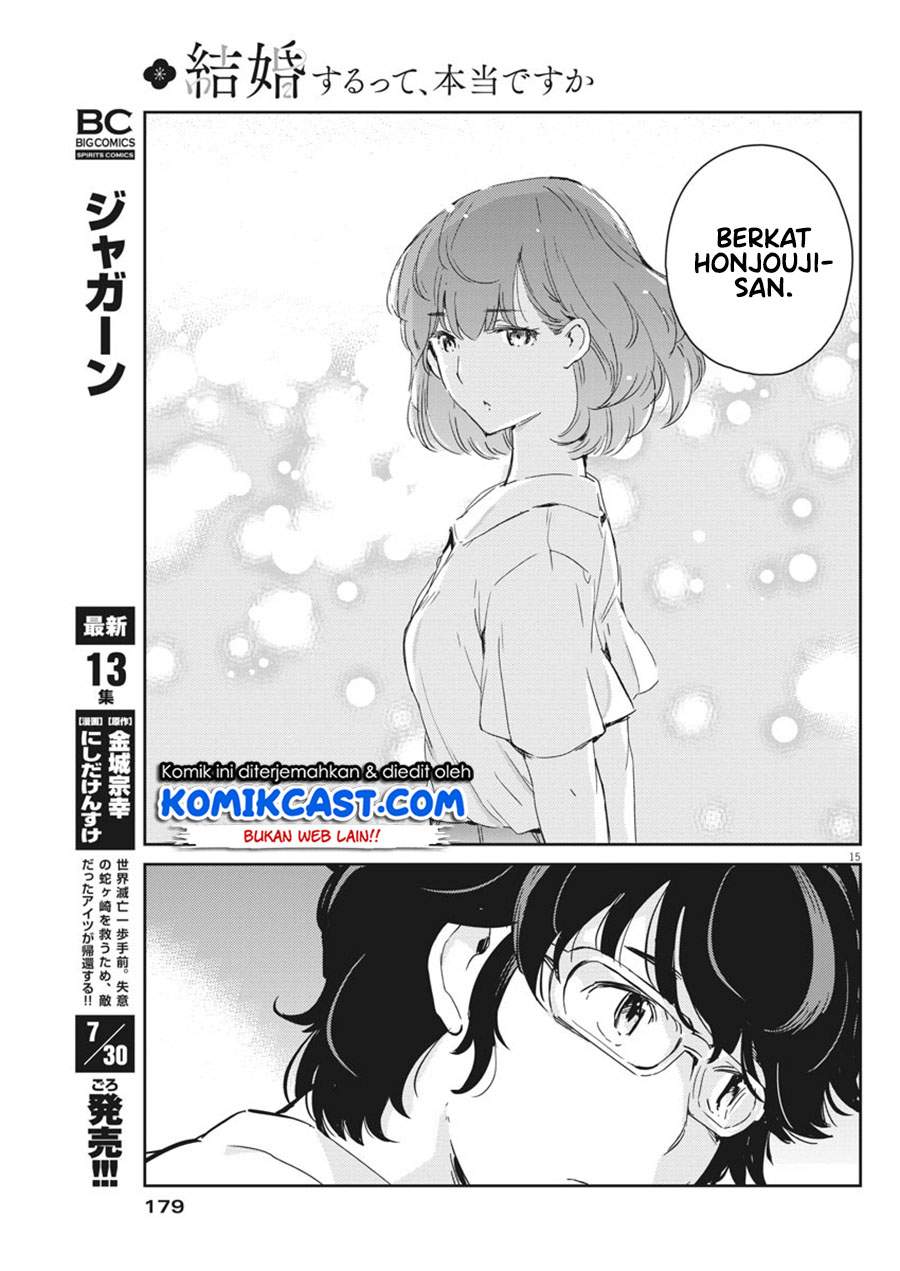 Kekkon suru tte, Hontou desu ka Chapter 46 - halaman 17