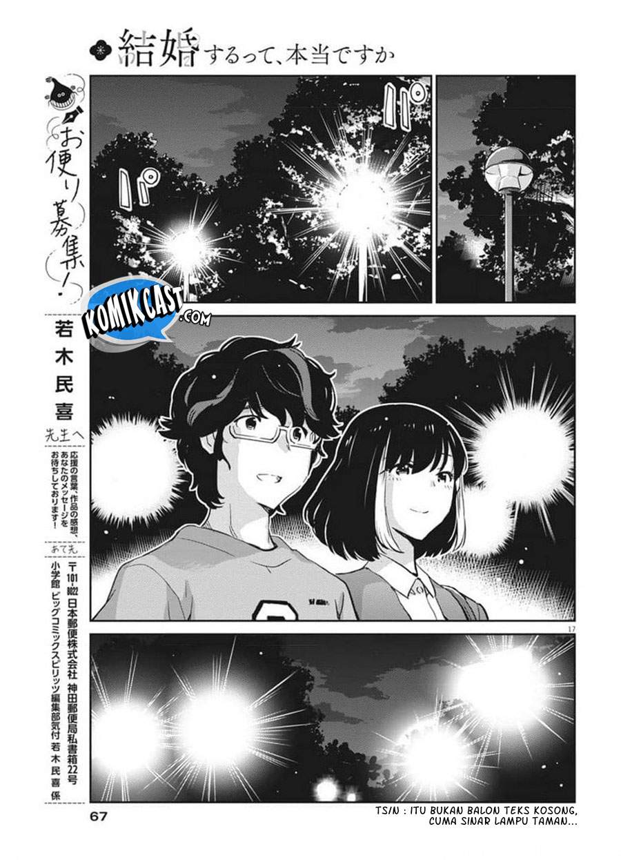 Kekkon suru tte, Hontou desu ka Chapter 52 - halaman 18