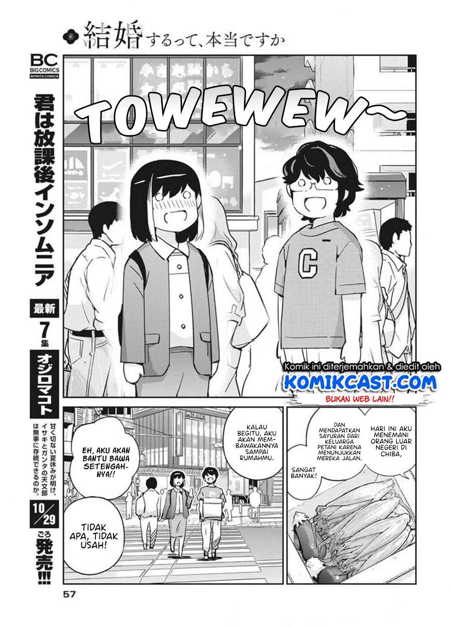 Kekkon suru tte, Hontou desu ka Chapter 52 - halaman 8