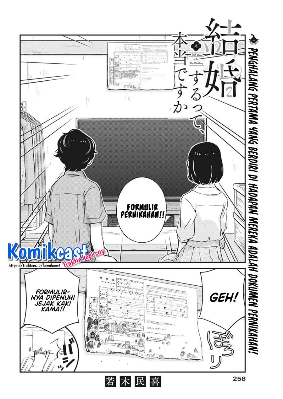 Kekkon suru tte, Hontou desu ka Chapter 53 - halaman 3
