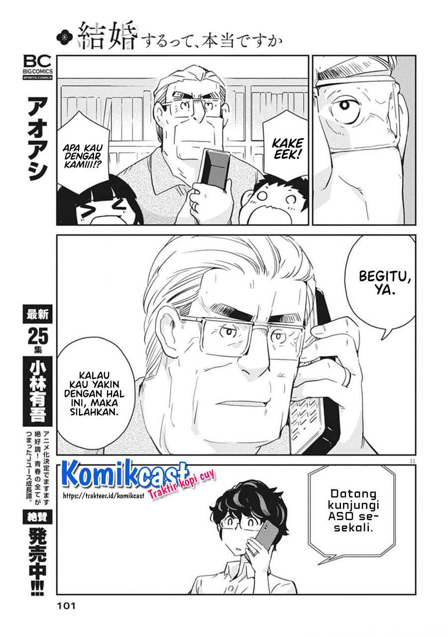 Kekkon suru tte, Hontou desu ka Chapter 54 - halaman 13