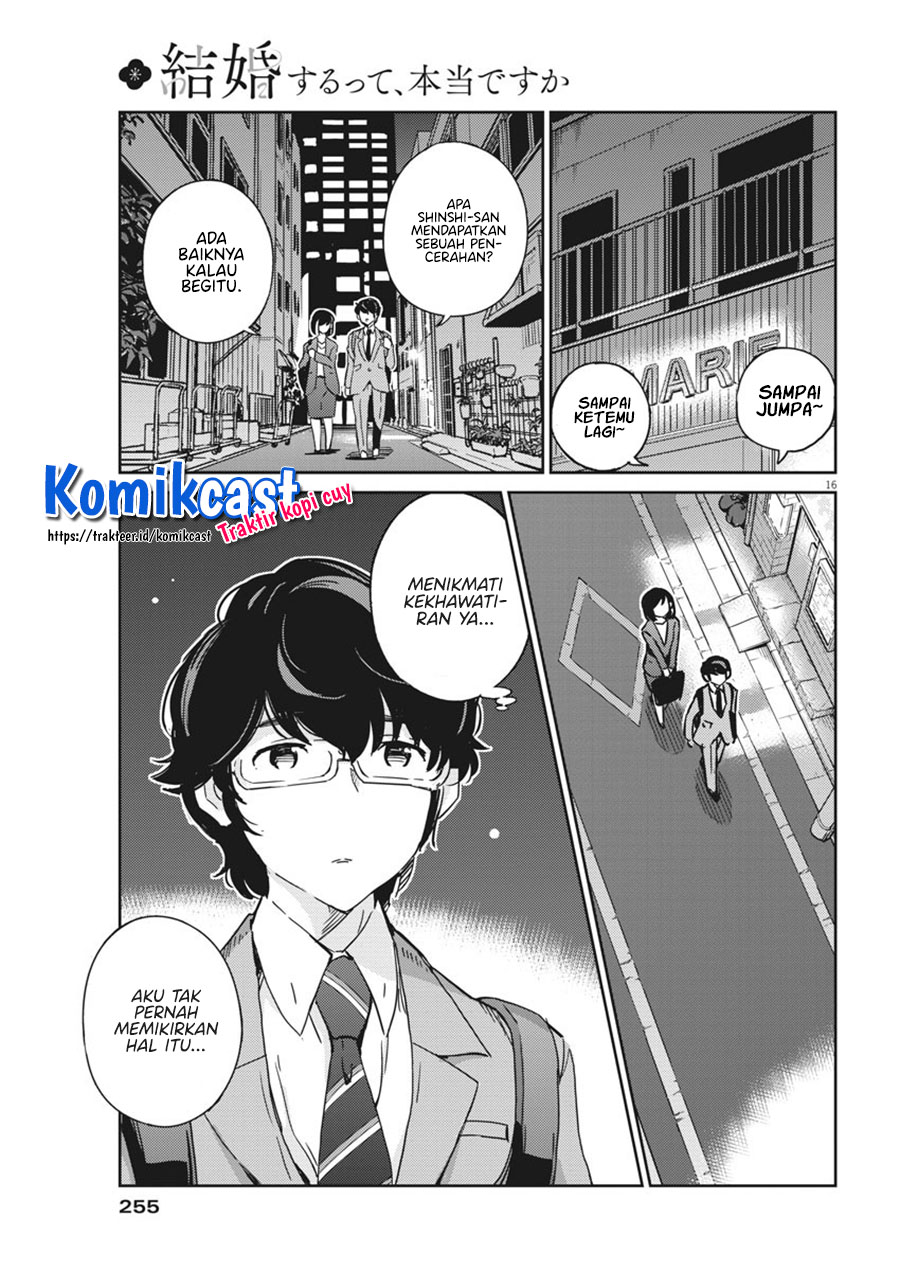 Kekkon suru tte, Hontou desu ka Chapter 57 - halaman 16